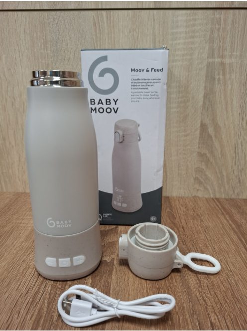 Babymoov Moov & Feed hordozható cumisüveg melegítő, OUTLET termék