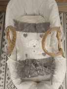  Mózes kosár matraccal, ágyneművel- OUTLET termék
