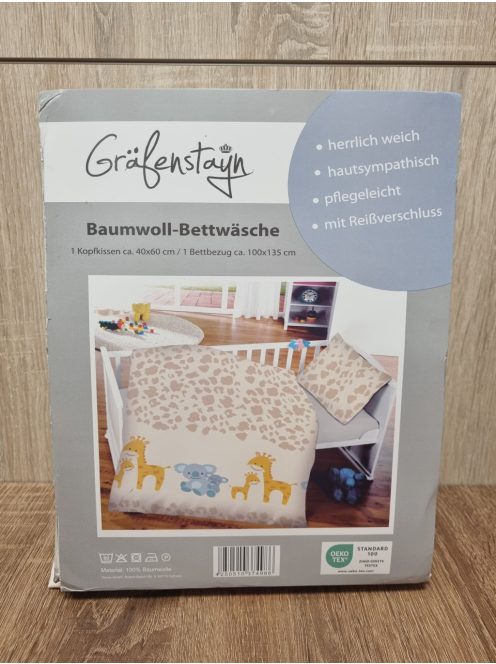 Két részes gyermek ágyneműhuzat-garnitúra. OUTLET termék