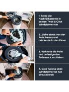 Tommee Tippee Twist&Click pelenka utántöltő kazetták 6 db. OUTLET termék