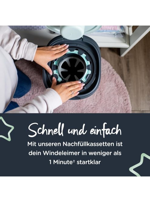 Tommee Tippee Twist&Click pelenka utántöltő kazetták 6 db. OUTLET termék