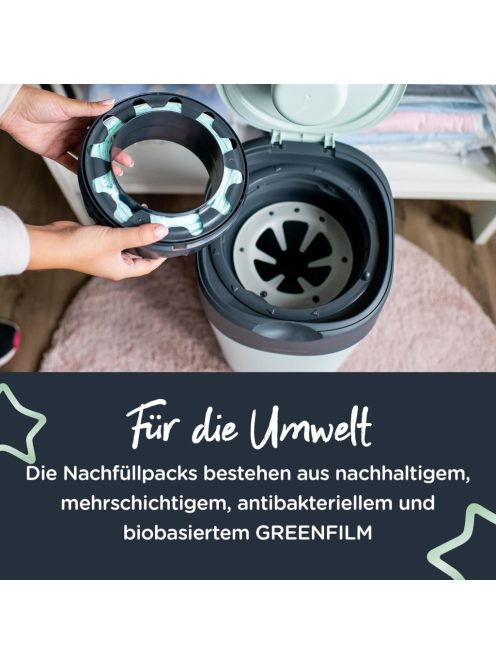 Tommee Tippee Twist&Click pelenka utántöltő kazetták 6 db. OUTLET termék