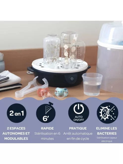 BÉABA, 2 az 1-ben cumisüveg sterilizáló. OUTLET termék