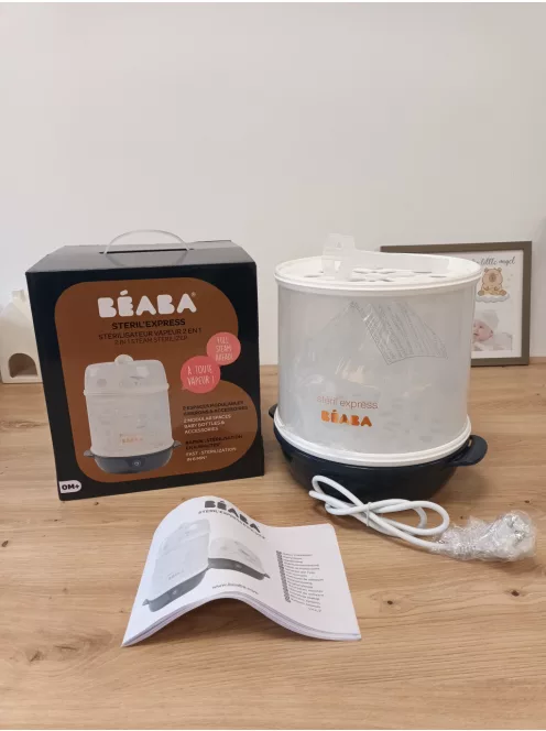 BÉABA, 2 az 1-ben cumisüveg sterilizáló. OUTLET termék