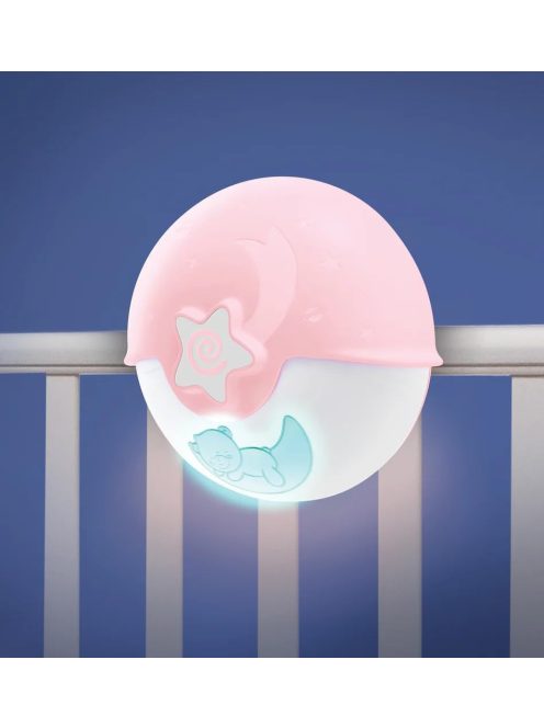 Infantino nyugtató fény és projektor rózsaszín. OUTLET termék
