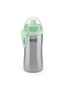   NUK ivópalack rozsdamentes acélból, 215 ml. OUTLET termék