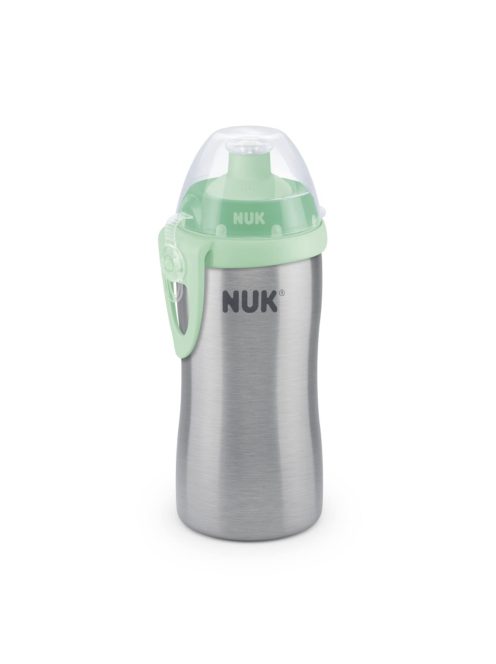 NUK ivópalack rozsdamentes acélból, 215 ml. OUTLET termék