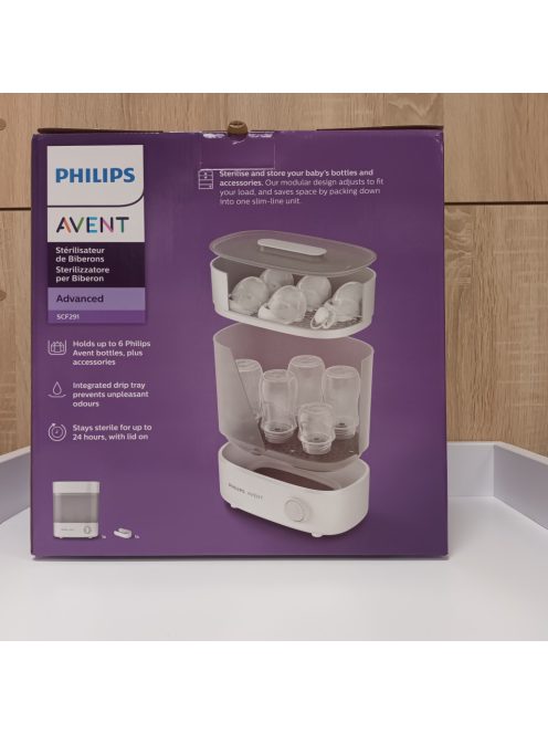 Philips AVENT elektromos sterilizáló- SCF291 OUTLET termék