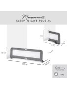 hauck Sleep N Safe Plus XL ágyvédő rács- Outlet termék