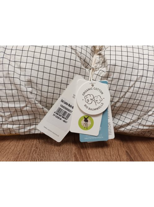 LÄSSIG mászó- és játszószőnyeg muszlinból, biopamut. OUTLET termék