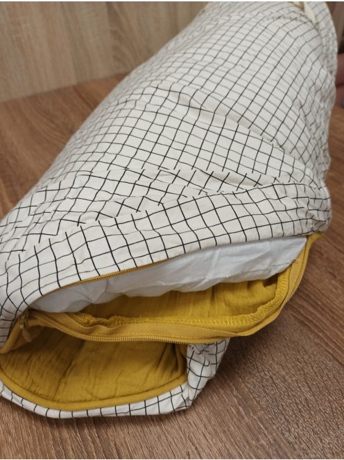 LÄSSIG mászó- és játszószőnyeg muszlinból, biopamut. OUTLET termék