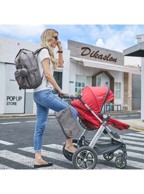 Dikaslon szürke pelenkázótáska, OUTLET termék