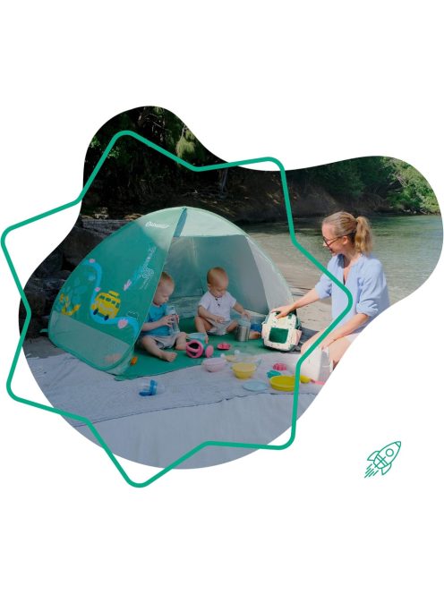 Badabulle Pop-Up Sátor UV-szűrős, OUTLET termék