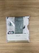 Muszlin büfiztető kendő, 3 db-os készlet, 30x30cm OUTLET termék
