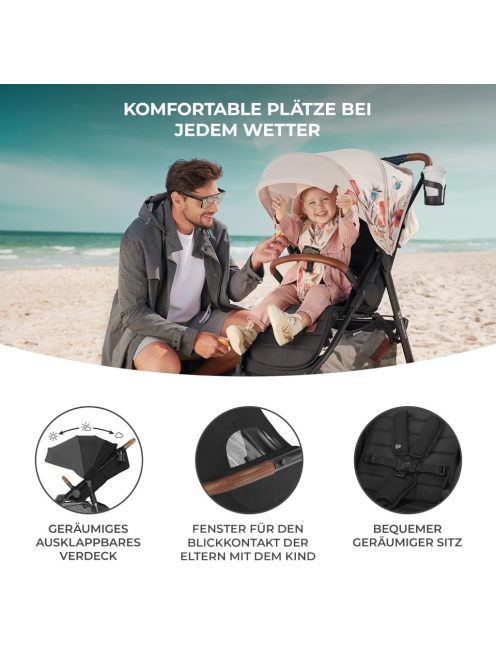 Kinderkraft Grande Plus sportbabakocsi, OUTLET termék