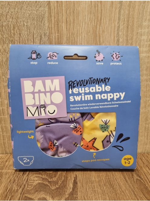 Bambino Mio kisgyermek 2db-os úszópelenka 1-2 év OUTLET termék