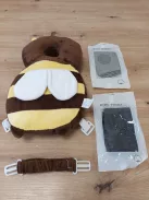 Babafejvédő méhecskés fejvédő térdvédőkkel, 4-24 hó, OUTLET termék