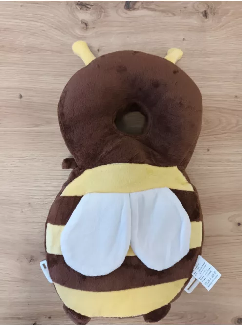 Babafejvédő méhecskés fejvédő térdvédőkkel, 4-24 hó, OUTLET termék