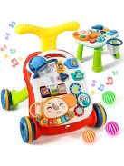 Járássegítő 2:1-ben, kisasztallá alakítható játék, OUTLET termék