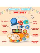 Járássegítő 2:1-ben, kisasztallá alakítható játék, OUTLET termék