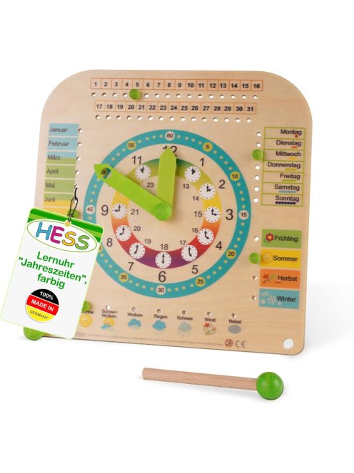 Hess fa NÉMET nyelvű tanuló óra, OUTLET termék