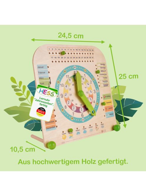 Hess fa NÉMET nyelvű tanuló óra, OUTLET termék