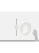 BabyBjörn WC-ülőke, fehér/szürke. OUTLET termék