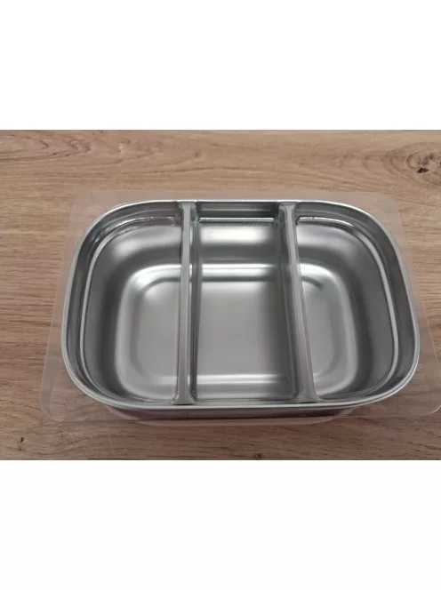 Béaba rozsdamentes acél uzsonnás doboz, OUTLET termék