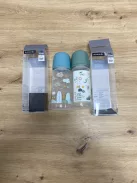 Suavinex kólika elleni cumisüveg fiziológiás szilikon cumival, 6 hó kortól 2 db- OUTLET termék 