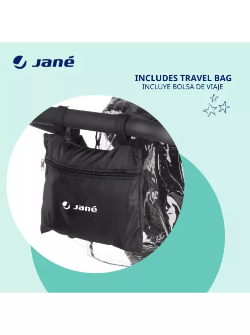 Jané esővédő mózeskosárhoz, OUTLET termék 