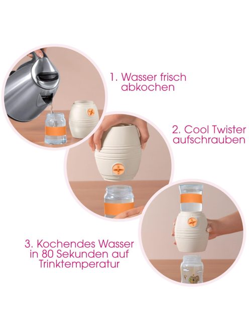 NIP vízhűtő, ételkészítő, Cool Twister bézs/fehér OUTLET termék