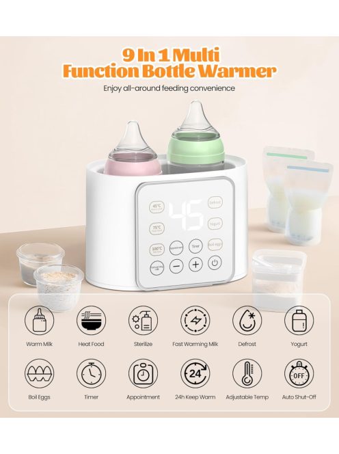 Taikoul 9 az 1-ben cumisüveg melegítő, OUTLET termék