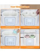 Taikoul 9 az 1-ben cumisüveg melegítő, OUTLET termék