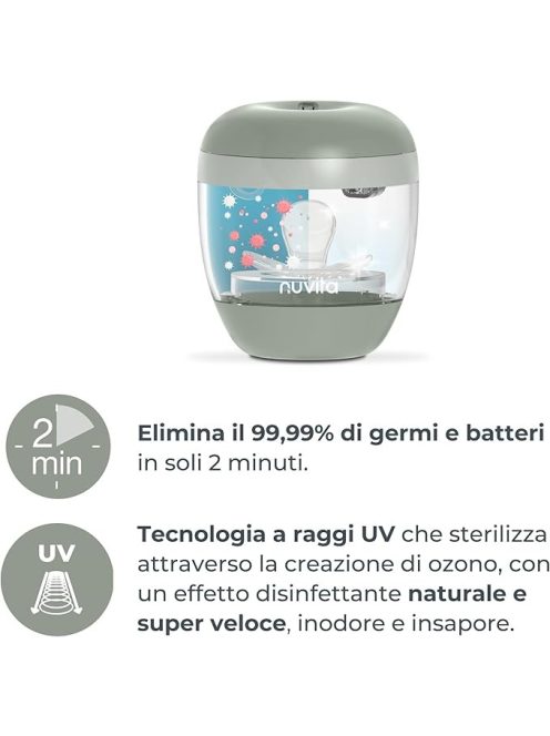 Nuvita mellyplus 2 cumisterilizáló- OUTLET termék