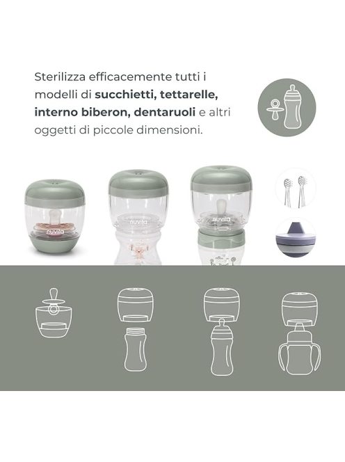 Nuvita mellyplus 2 cumisterilizáló- OUTLET termék