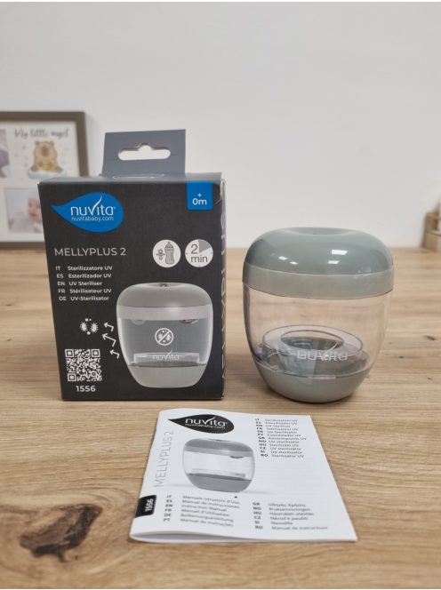 Nuvita mellyplus 2 cumisterilizáló- OUTLET termék