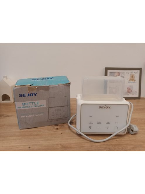 Sejoy Formula cumisüveg melegítő és sterilizáló 6 az 1-ben, OUTLET termék