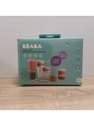 Béaba 12 db-os tárolóedény és 2db szilkon kanál szett, OUTLET termék