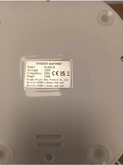 Bellababy elektromos tápszerkészítő, OUTLET termék