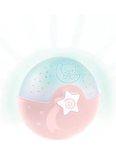   Infantino kiságyra szerelhető nyugtató éjjeli fény és projektor, OUTLET termék