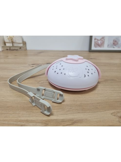 Infantino kiságyra szerelhető nyugtató éjjeli fény és projektor, OUTLET termék