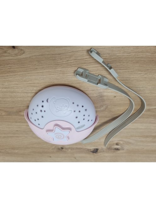 Infantino kiságyra szerelhető nyugtató éjjeli fény és projektor, OUTLET termék