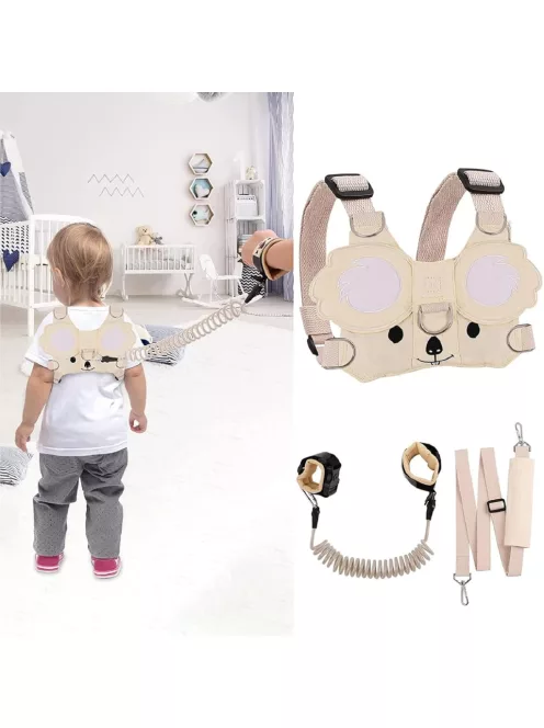 Koala elveszés gátló szilikon gyerekhám, OUTLET termék