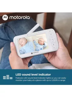  Motorola VM35-2 dupla kamerás bébiőr, OUTLET termék
