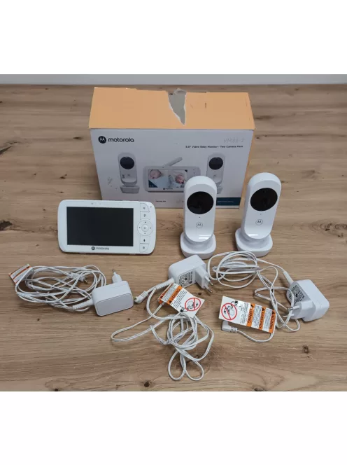  Motorola VM35-2 dupla kamerás bébiőr, OUTLET termék