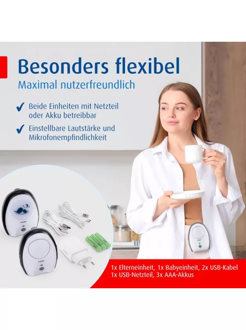  Reer 50070 Rigi digitális kétirányú bébiőr -Outlet termék
