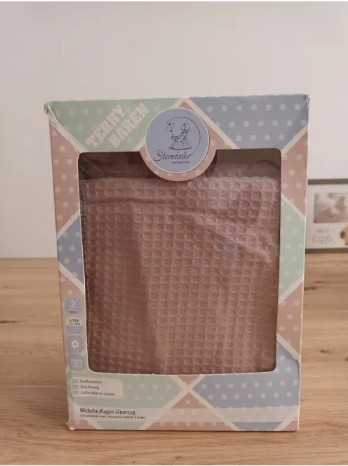 Sterntaler Baylee Rose pelenkázólap huzat, 72x85, OUTLET termék