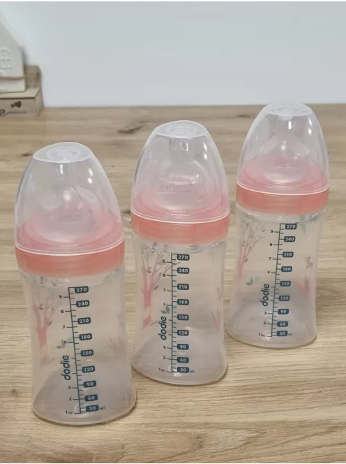 Dodie Sensation Plus 3x270ml-es cumisüveg szett, OUTLET termék