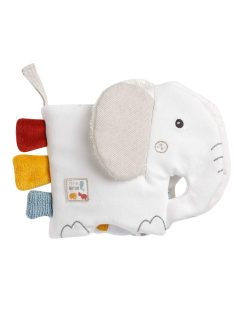 Fehn elefántos plüss könyvecske, OUTLET termék