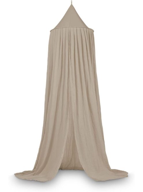 Jollein Vintage baldachin függöny 245cm- Nougat, OUTLET termák